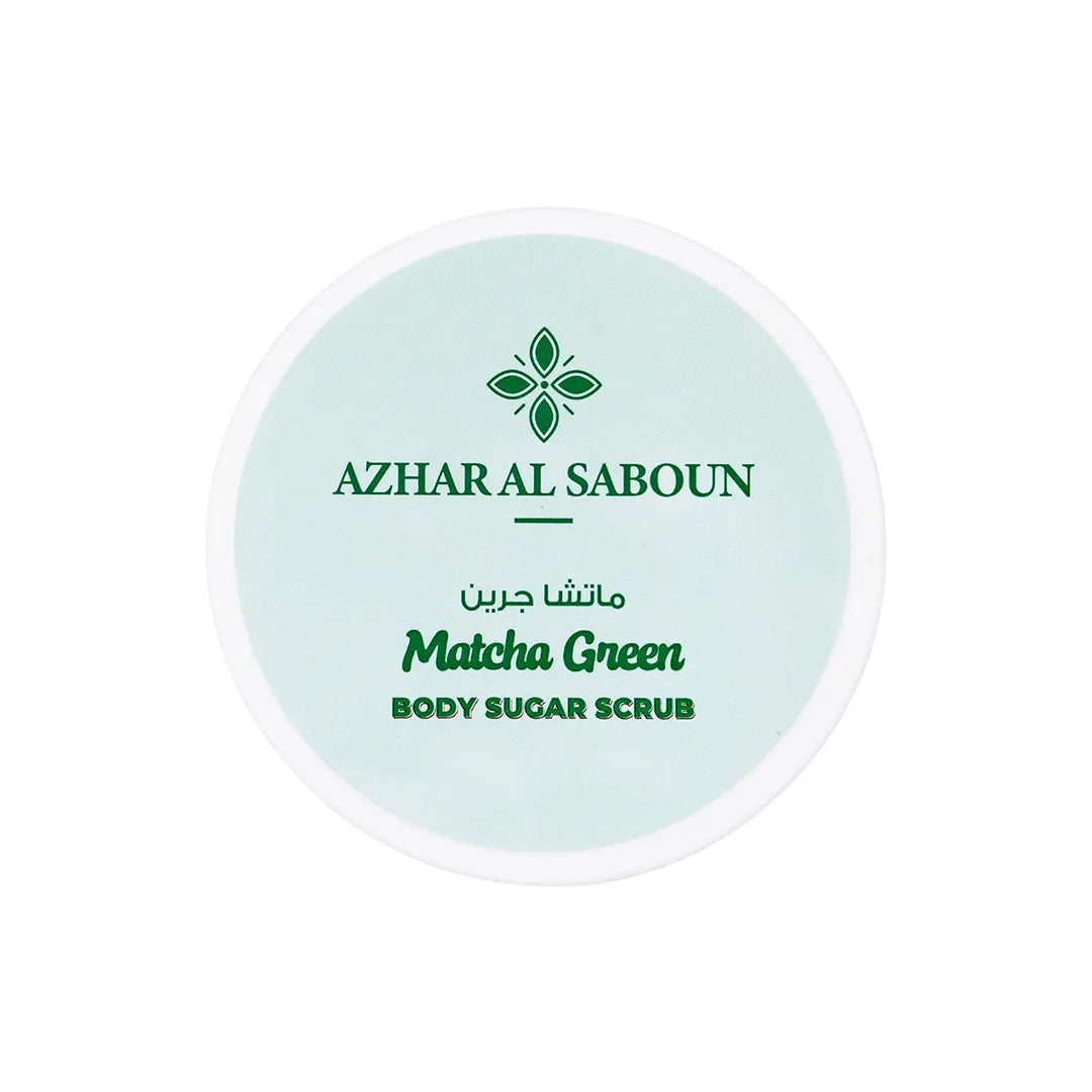 60689-Azhar Alsaboun Matcha Green Body Sugar Scrub 300g +1