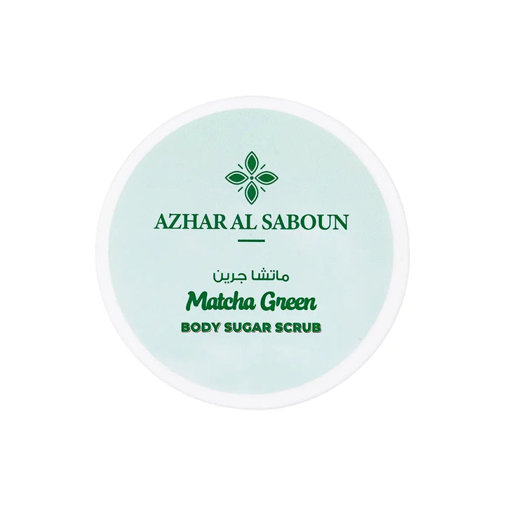 60689-Azhar Alsaboun Matcha Green Body Sugar Scrub 300g +1