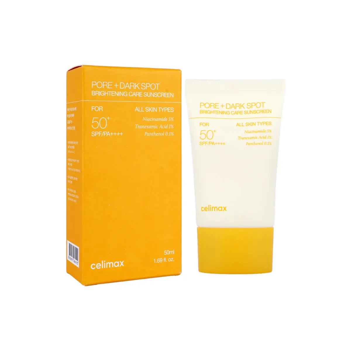 3-Celimax Pore+Dark Spot Brightening Care Sunscreen SPF50+50ml +2