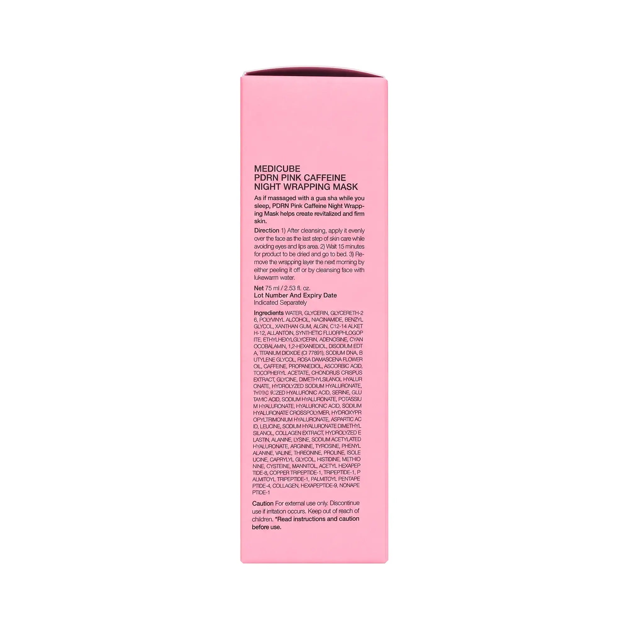 Medicube Pink Caffeine Night Wrapping Mask 75ml