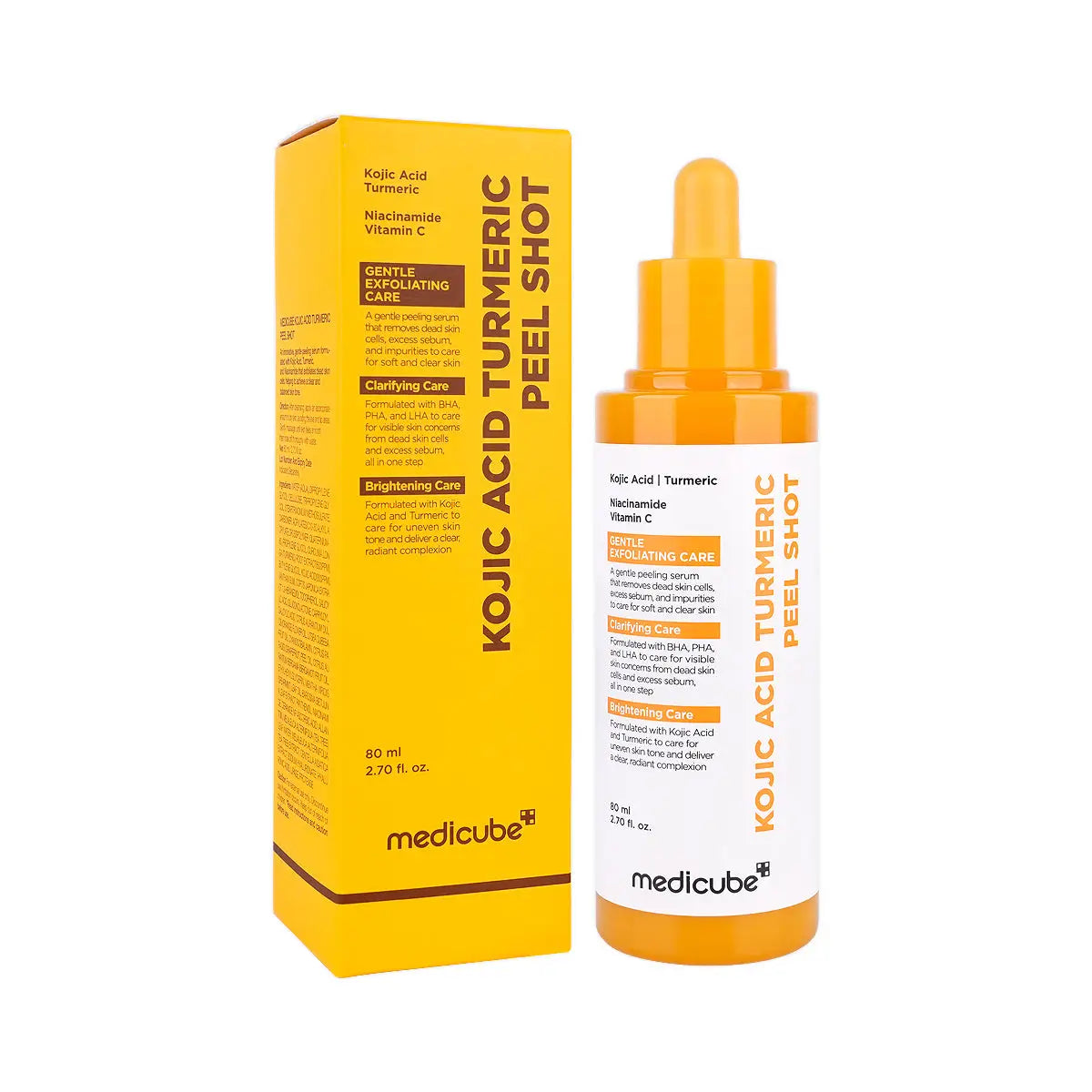 3-Medicube Kojic Acid Turmeric Peel Shot 80mL +2