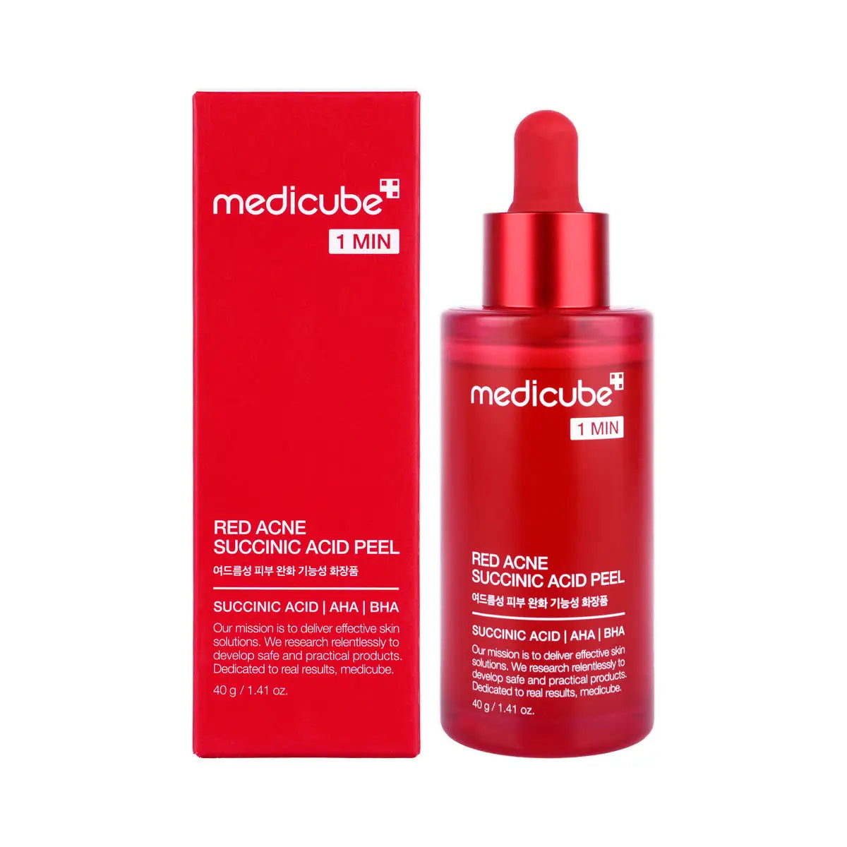 3-Medicube Red Acne Succinic Acid Peel 40g +2