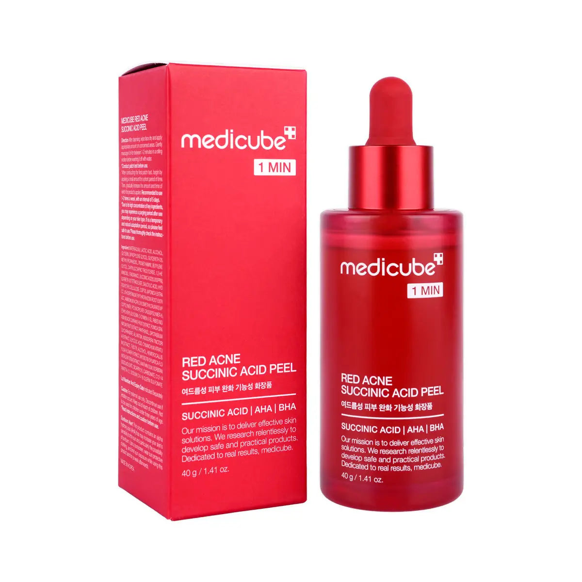 4-Medicube Red Acne Succinic Acid Peel 40g +3