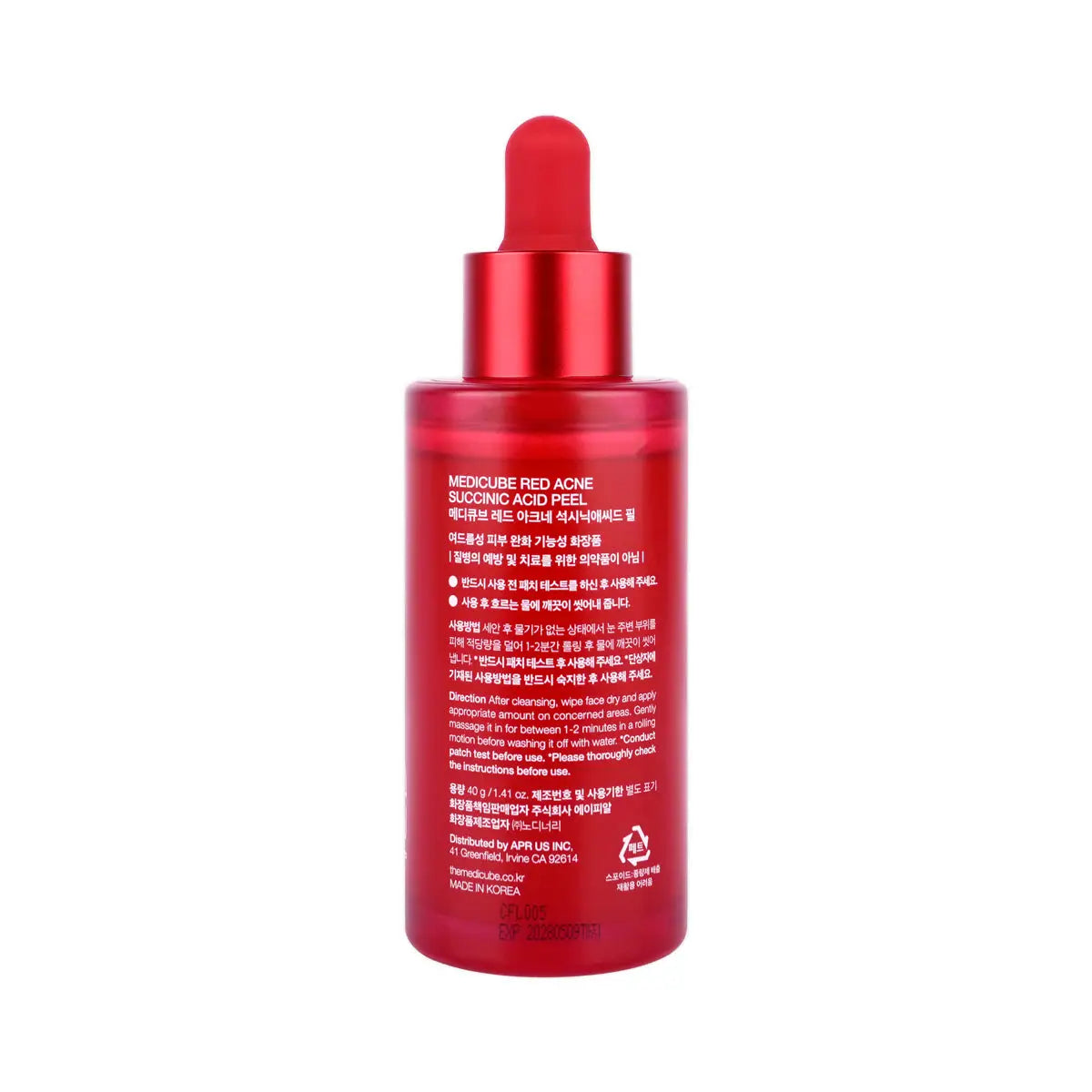 2-Medicube Red Acne Succinic Acid Peel 40g +1