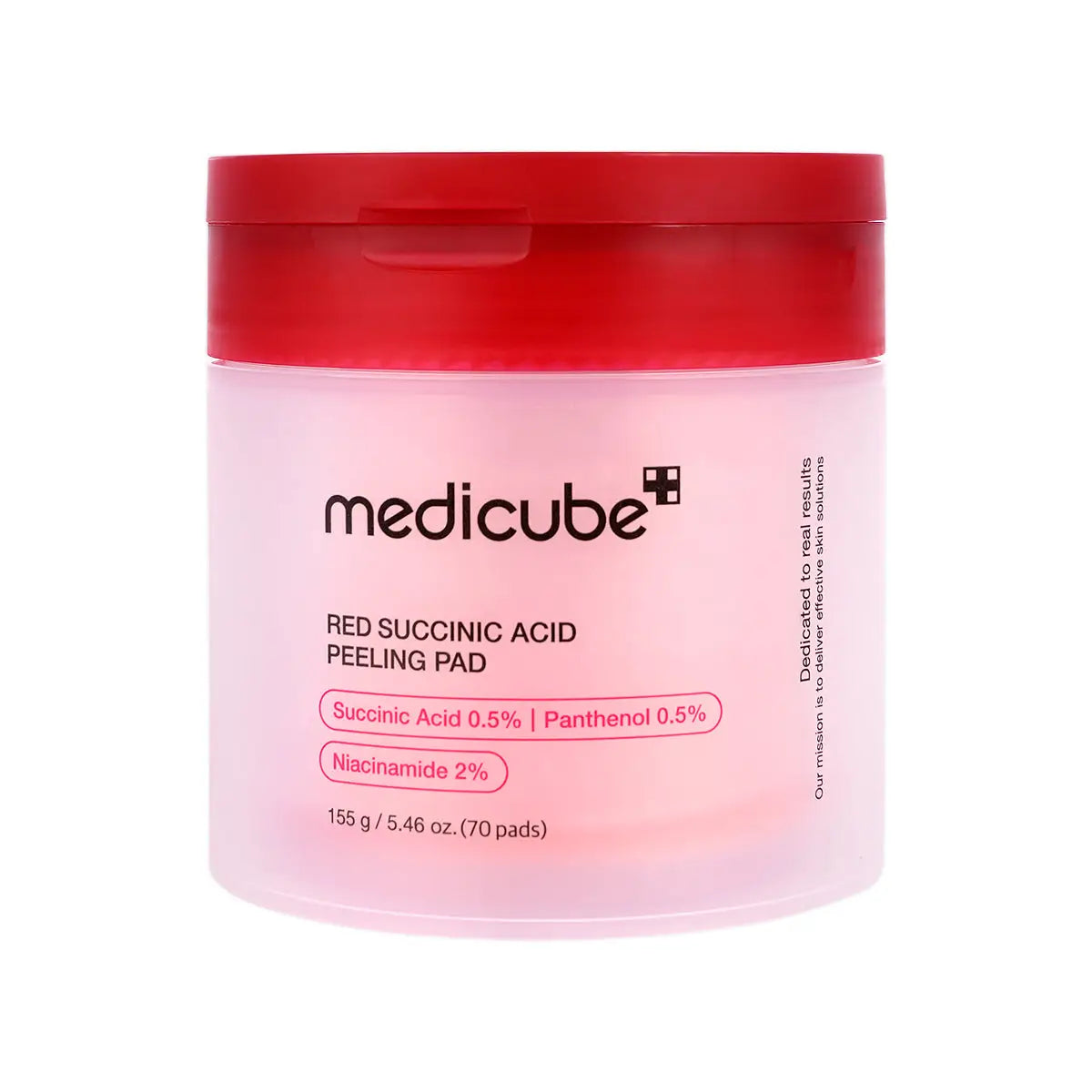 1-Medicube Red Succinic Acid Peeling Pads 70 Pads
