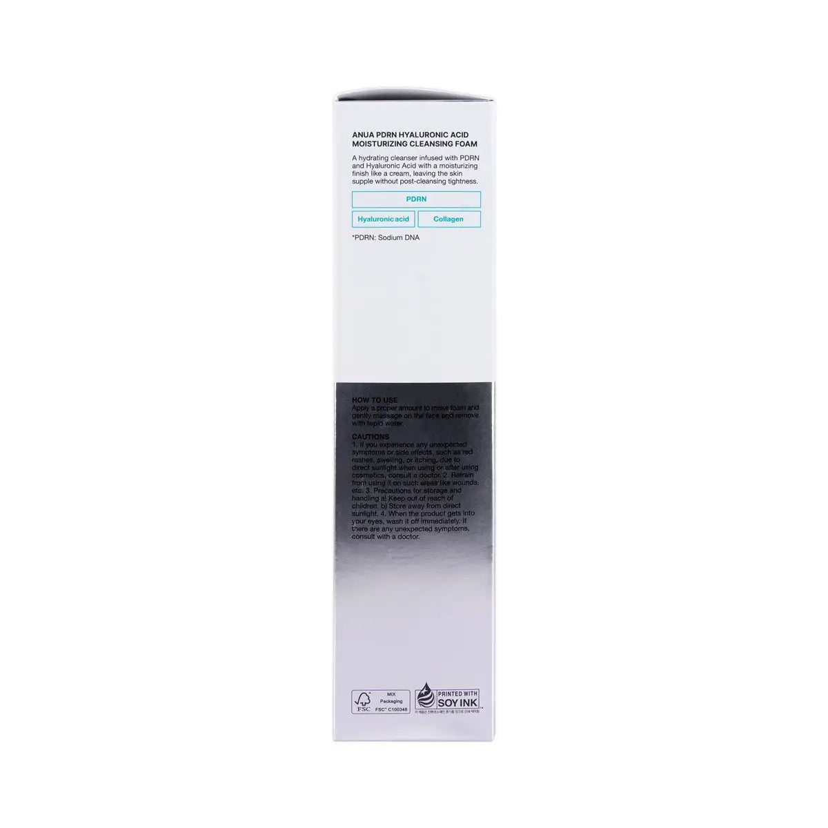 6-Anua PDRN Hyaluronic Acid Moisturizing Cleansing Foam 150ml +5