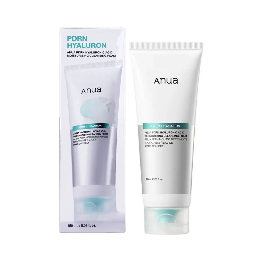 60710-Anua PDRN Hyaluronic Acid Moisturizing Cleansing Foam 150mL +1