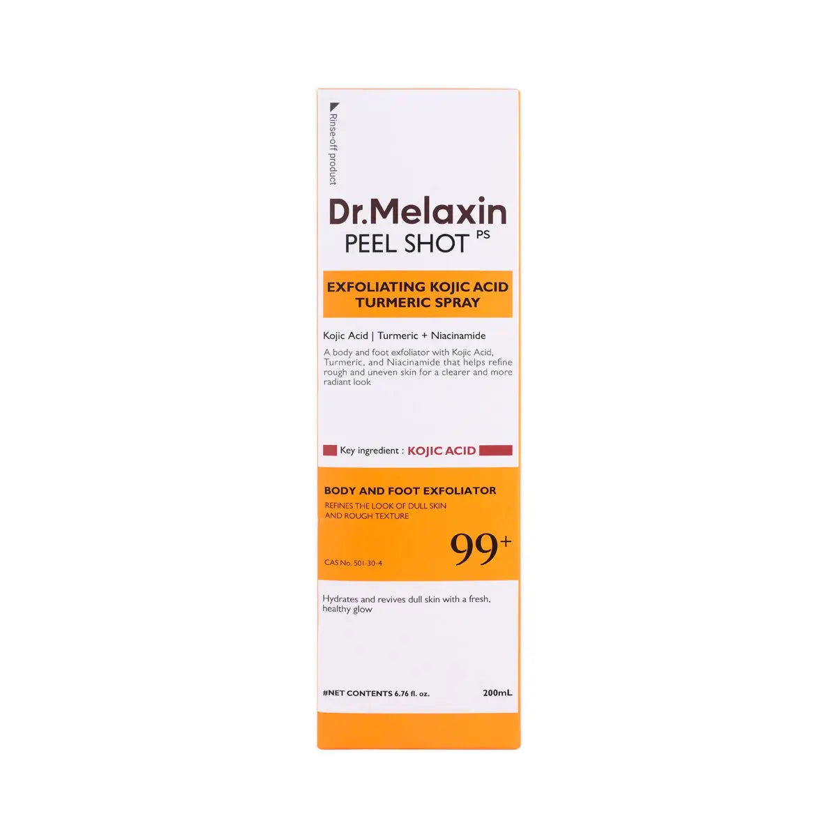 4-Dr.Melaxin Peel Shot Exfoliating Kojic Turmeric Spray 200ml +3