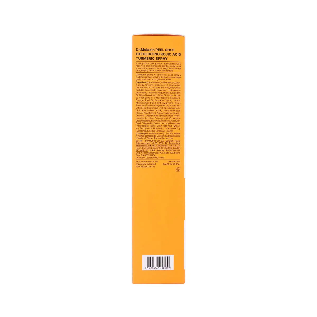 7-Dr.Melaxin Peel Shot Exfoliating Kojic Turmeric Spray 200ml +6