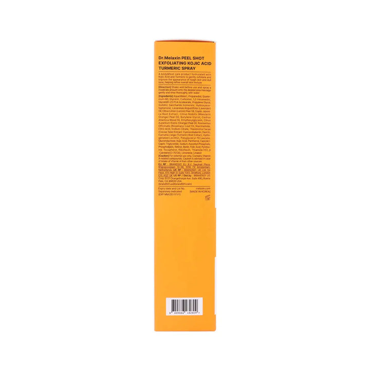 60714-Dr.Melaxin Peel Shot Exfoliating Kojic Turmeric Spray 200mL +6