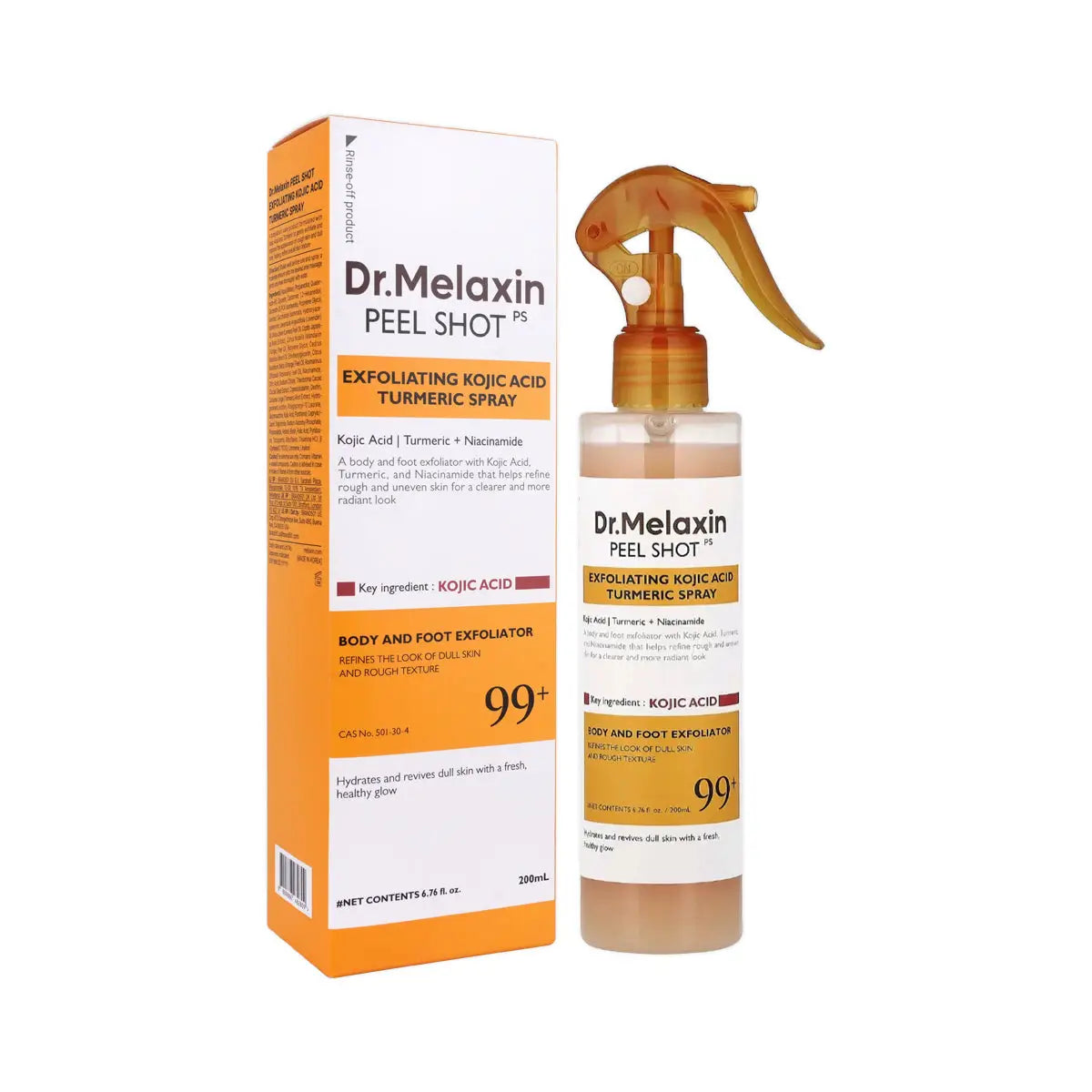 3-Dr.Melaxin Peel Shot Exfoliating Kojic Turmeric Spray 200ml +2