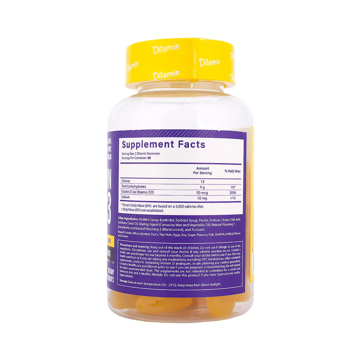 2-Ditamin Vitamin D3 60 Gummies +1