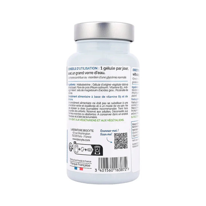 60721-Biocyte Chrome 200mcg 60 Capsules +2
