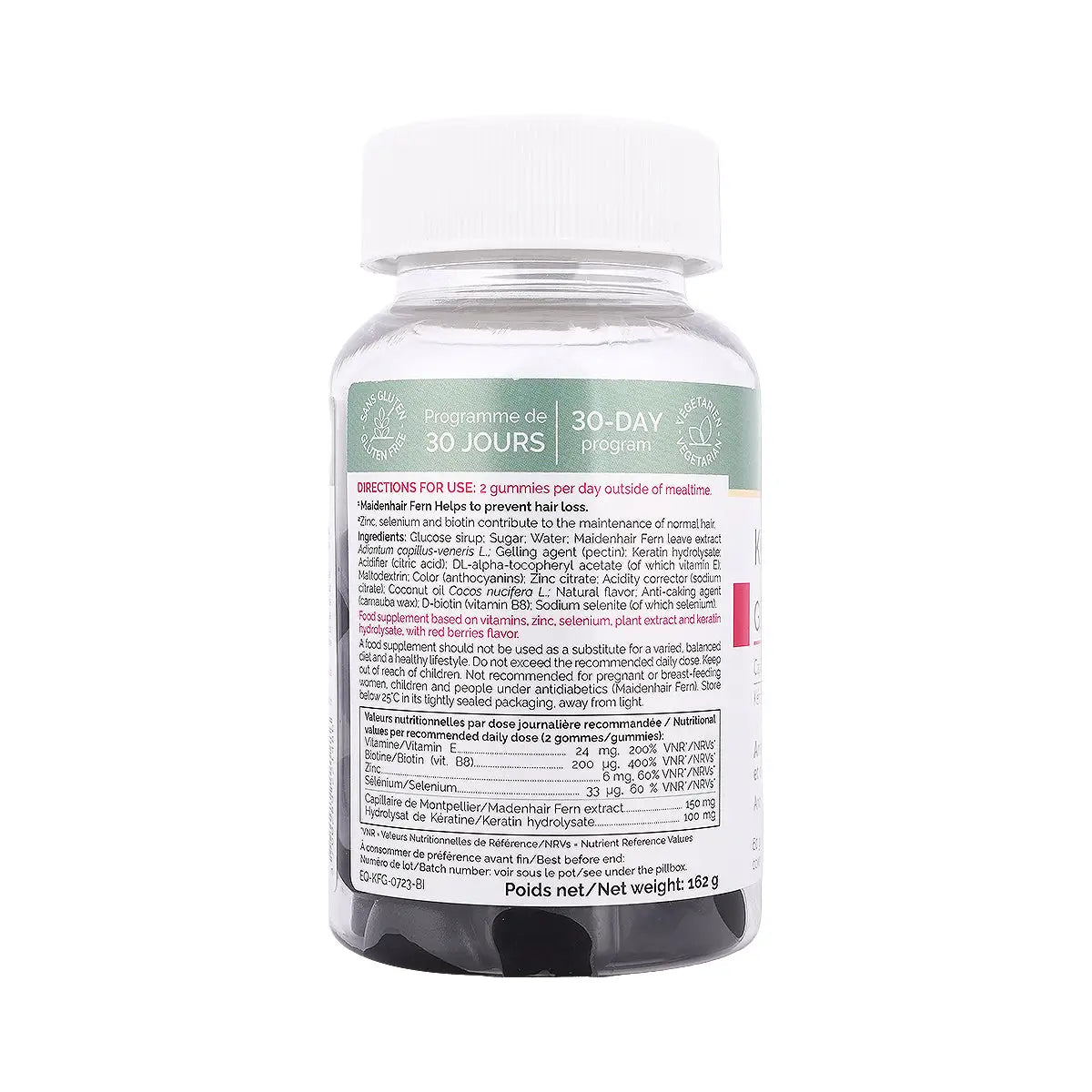 2-Biocyte Keratine 100mg 60 Gummies +1