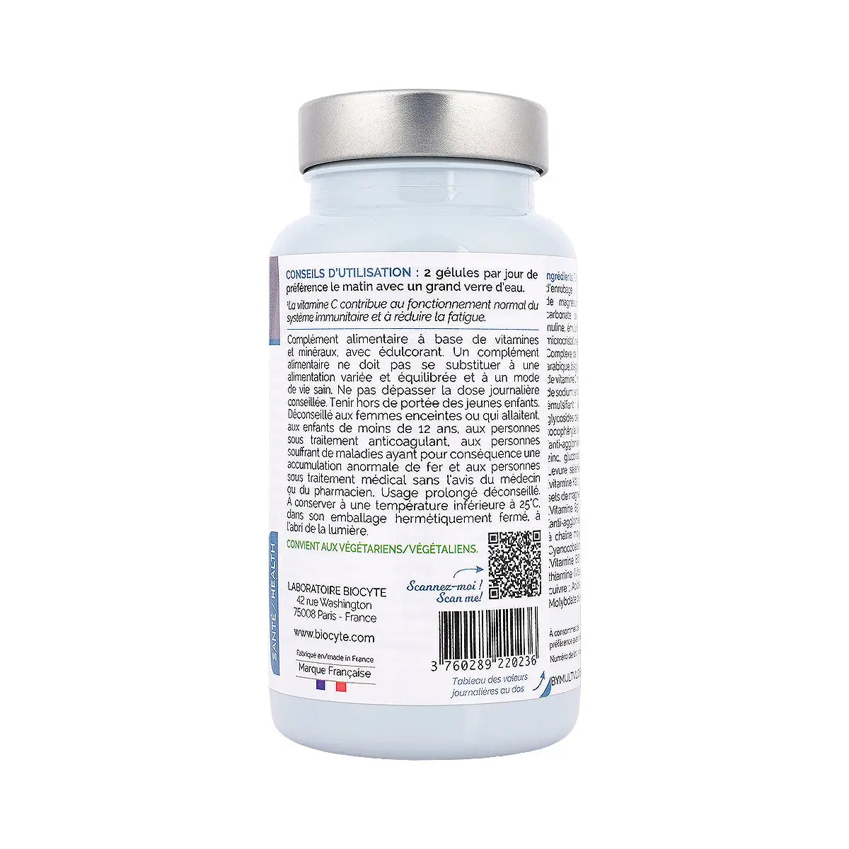3-Biocyte Multivit Liposomal 60 capsules +2
