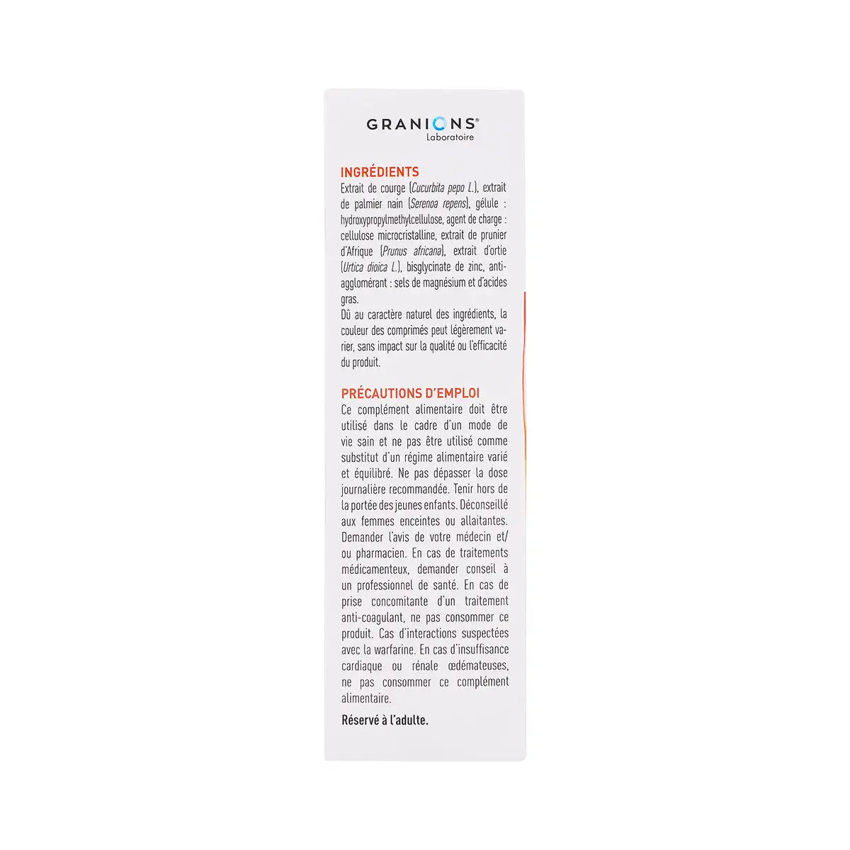 Granions Prostate 60 Tablets