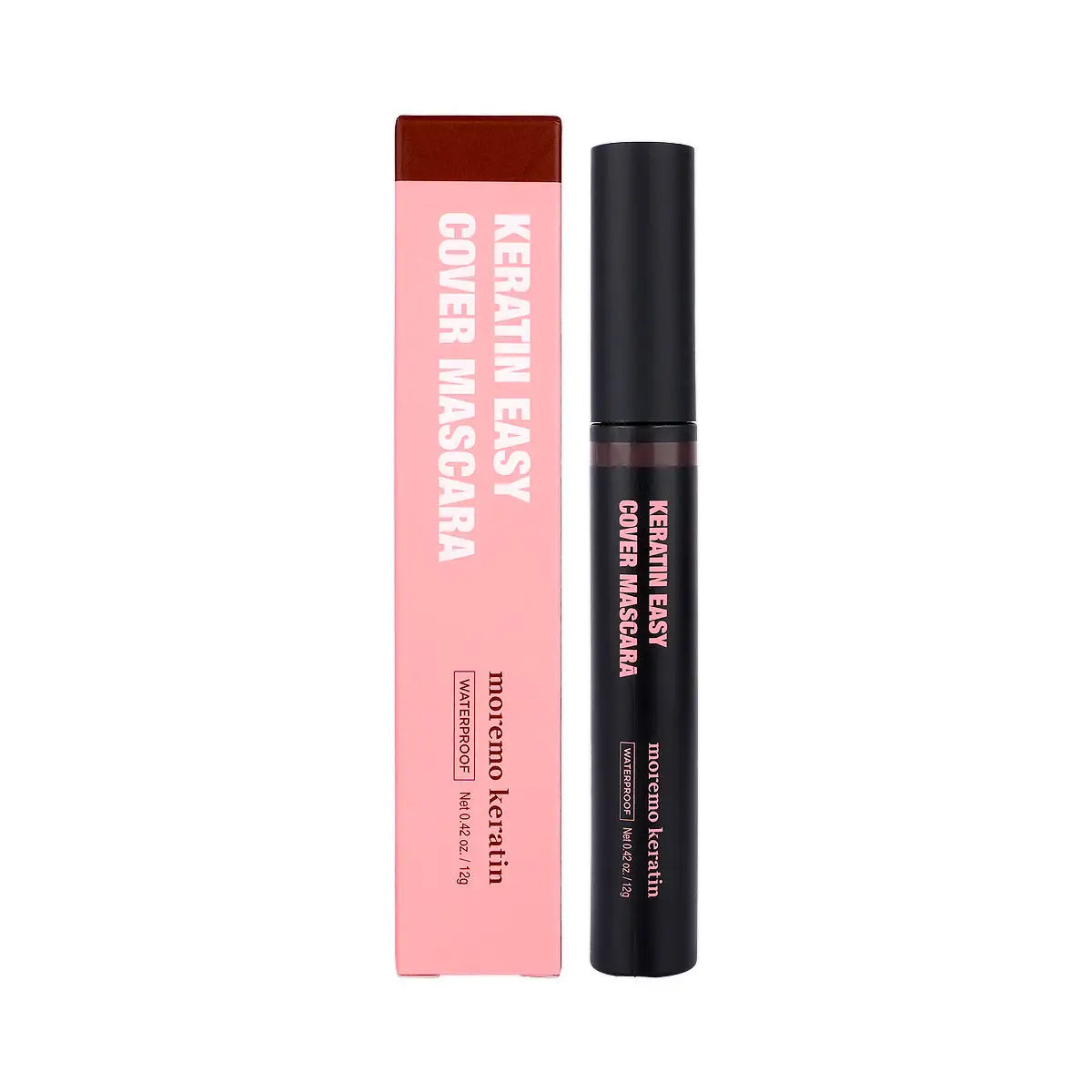 5-Moremo Keratin Easy Cover Mascara 12g 02 - Dark Brown +4