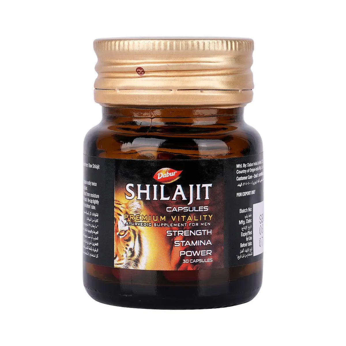 Dabur Shilajit Premium Vitality 30 Capsules