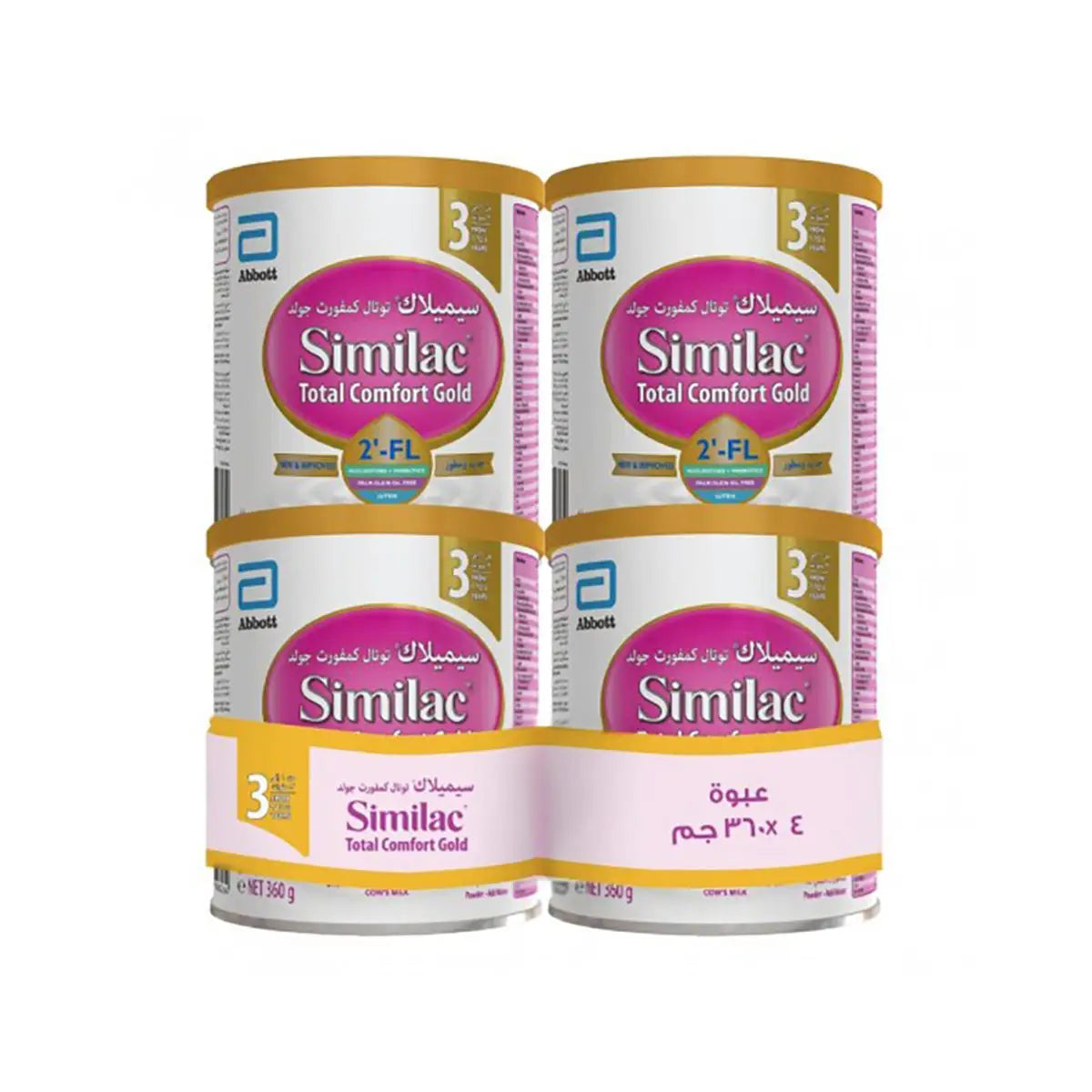 60755-Similac Total Comfort No.3 360g (3+1)
