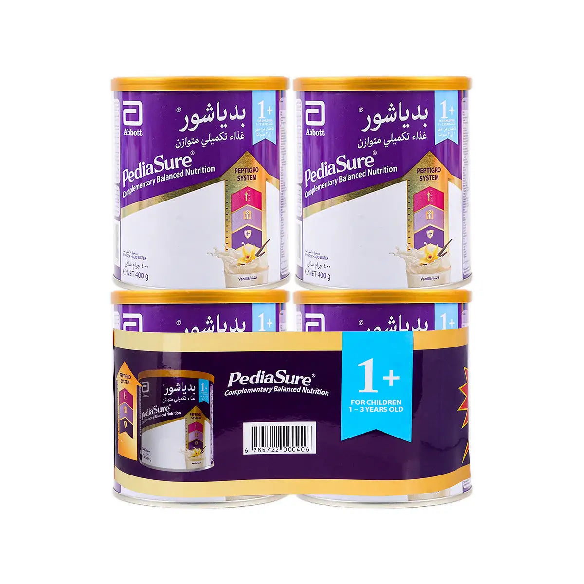 Pediasure 1+ Vanilla 4x400g