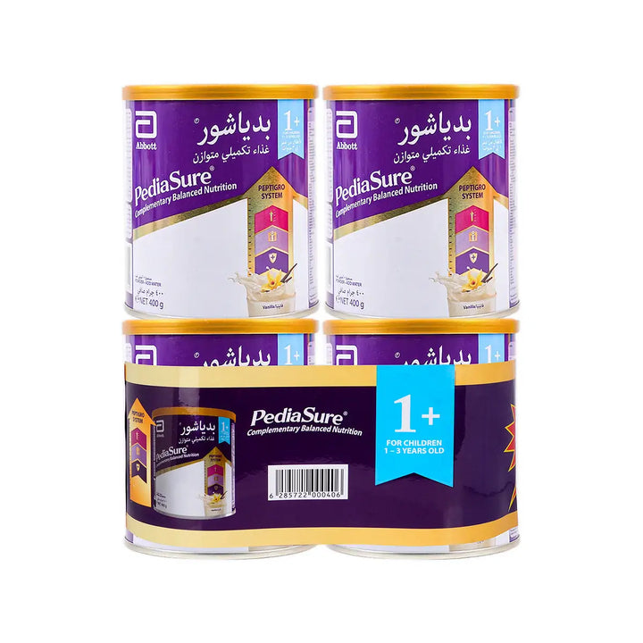 60759-Pediasure 1+ Vanilla 4x400g