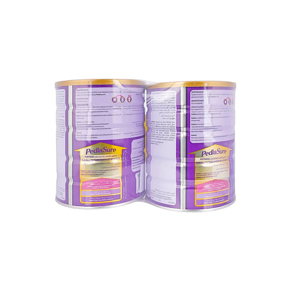 2-Pediasure 3+ Vanilla 2x900g +1
