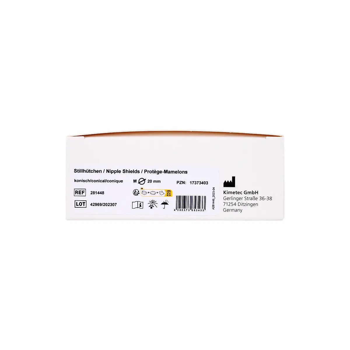 mamivac Nipple Shields Conical 20mm - M (Box/2pcs)