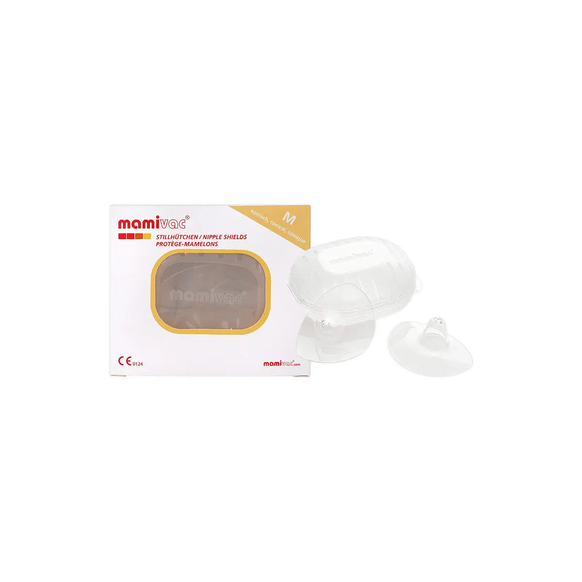 mamivac Nipple Shields Conical 20mm - M (Box/2pcs)