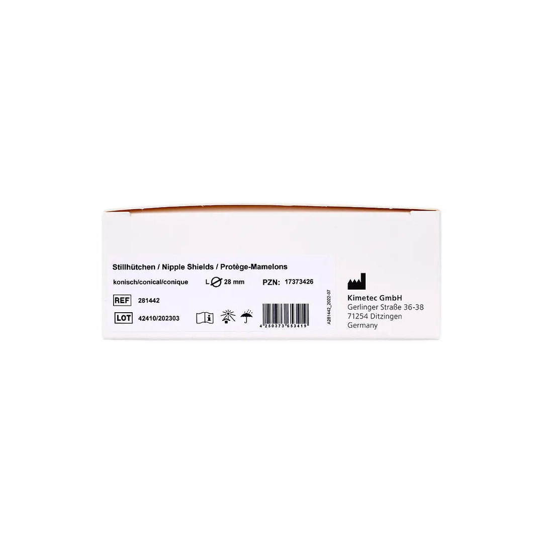 60768-mamivac Nipple Shields Conical 28mm - L (Box/2pcs) +7