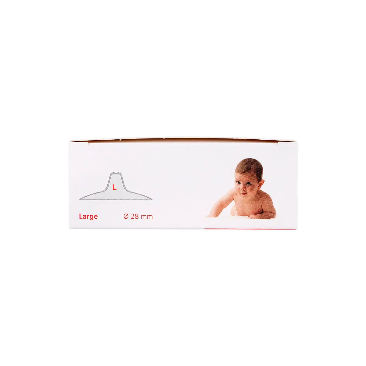 mamivac Nipple Shields Conical 28mm - L (Box/2pcs)