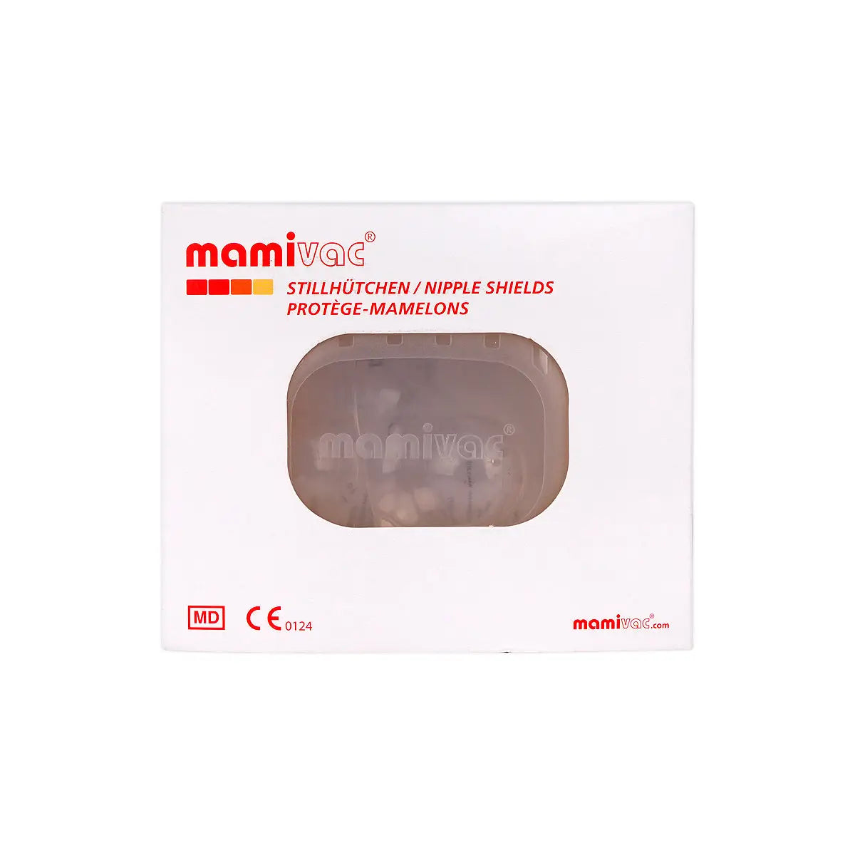 mamivac Nipple Shields Cherry Shape 28mm - L (Box/2pcs)