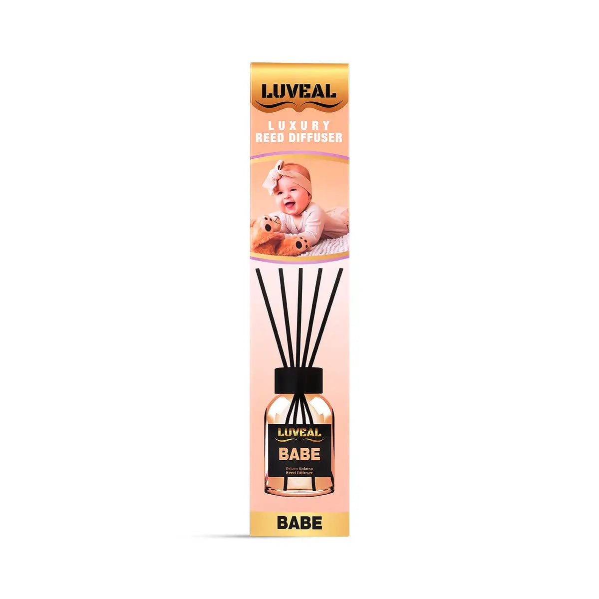 1-Luveal Luxury Reed Diffuser 110ml-Baby