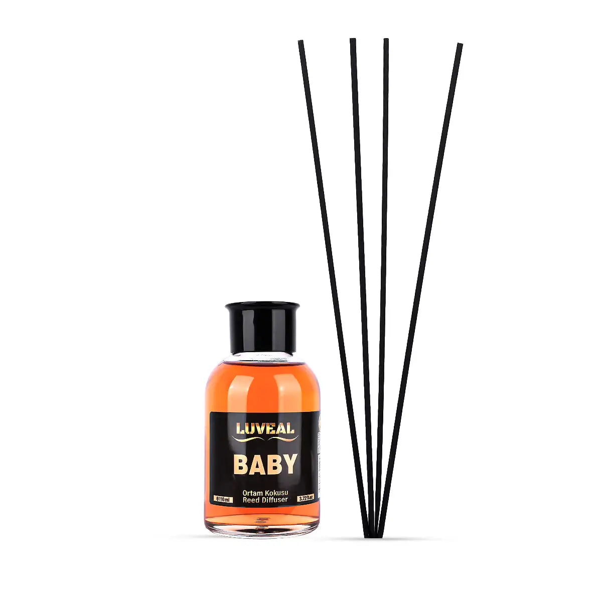 6-Luveal Luxury Reed Diffuser 110ml-Baby +5