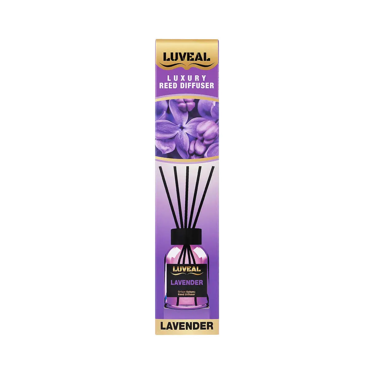 1-Luvea lLuxury Reed Diffuser 110ml-Lavender
