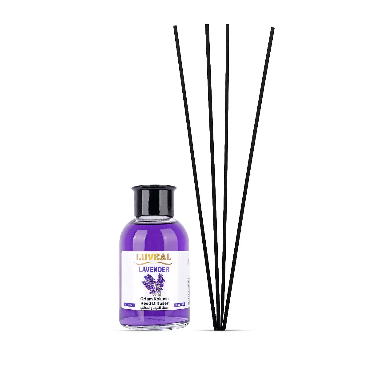 6-Luvea lLuxury Reed Diffuser 110ml-Lavender +5