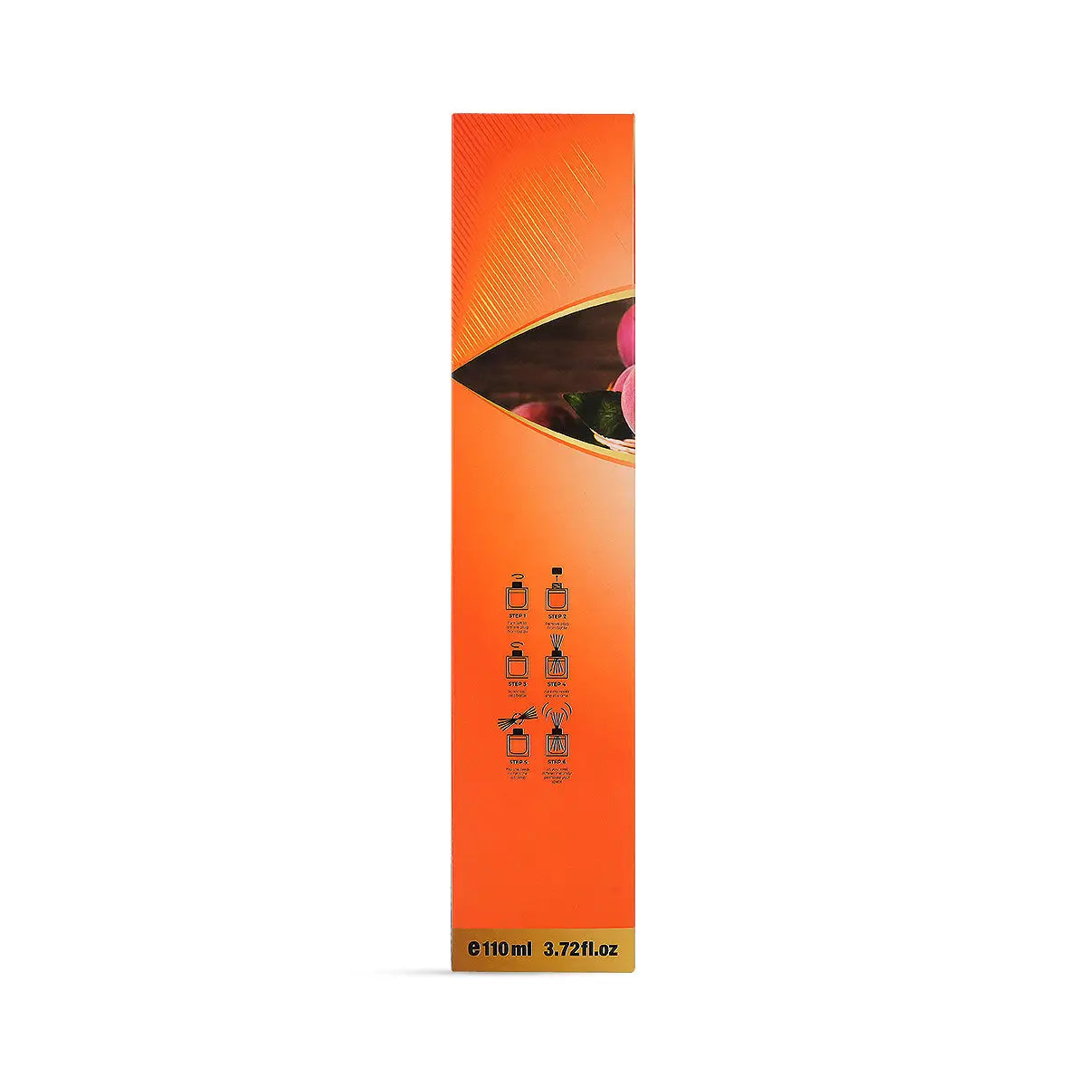 4-Luveal Luxury Reed Diffuser 110ml-Peach +3