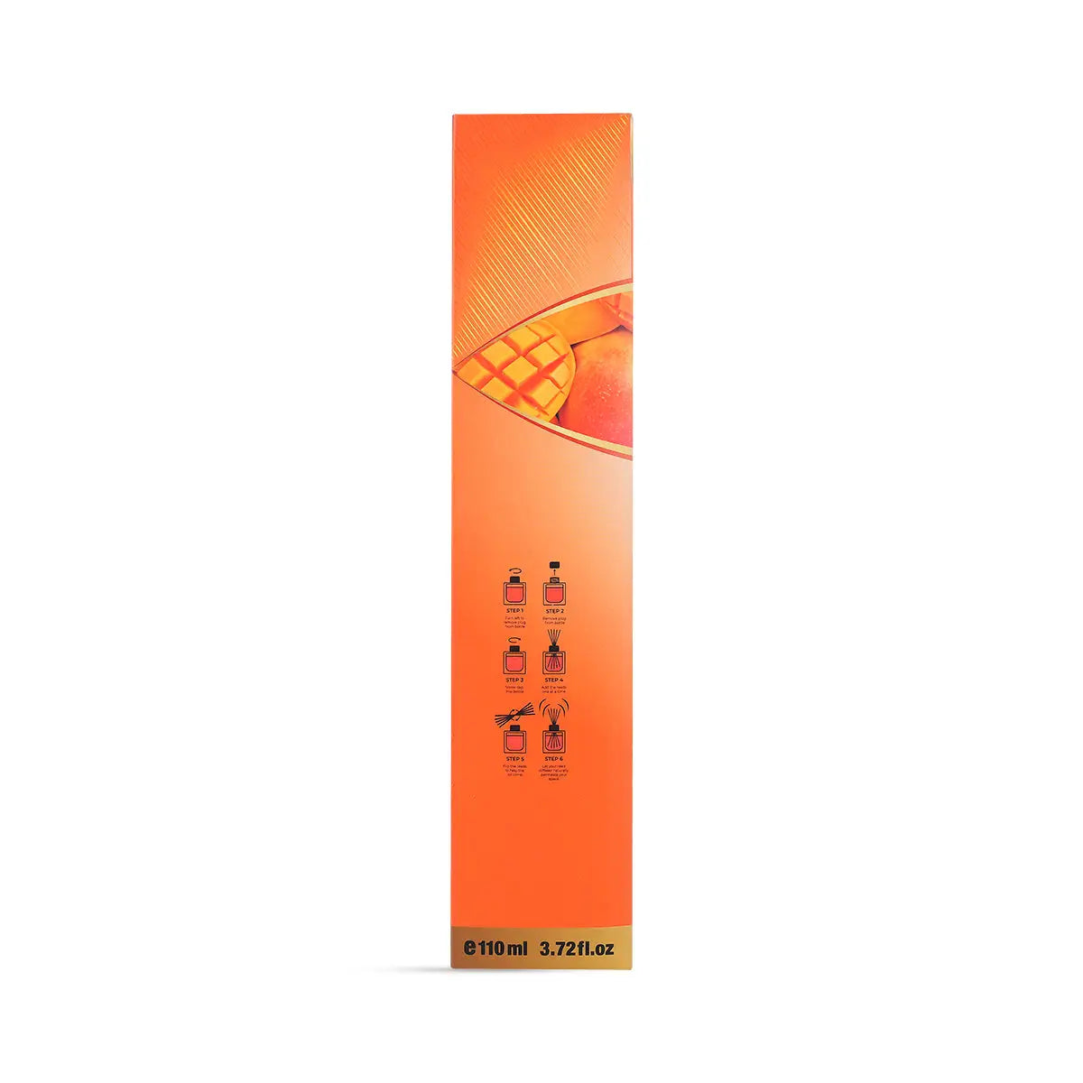 4-Luveal Luxury Reed Diffuser 110ml-Mango +3