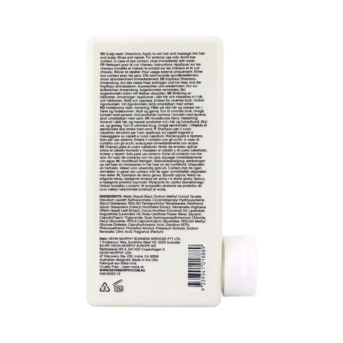 3-Kevin Murphy Scalp Spa Wash Shampoo 250mL +2