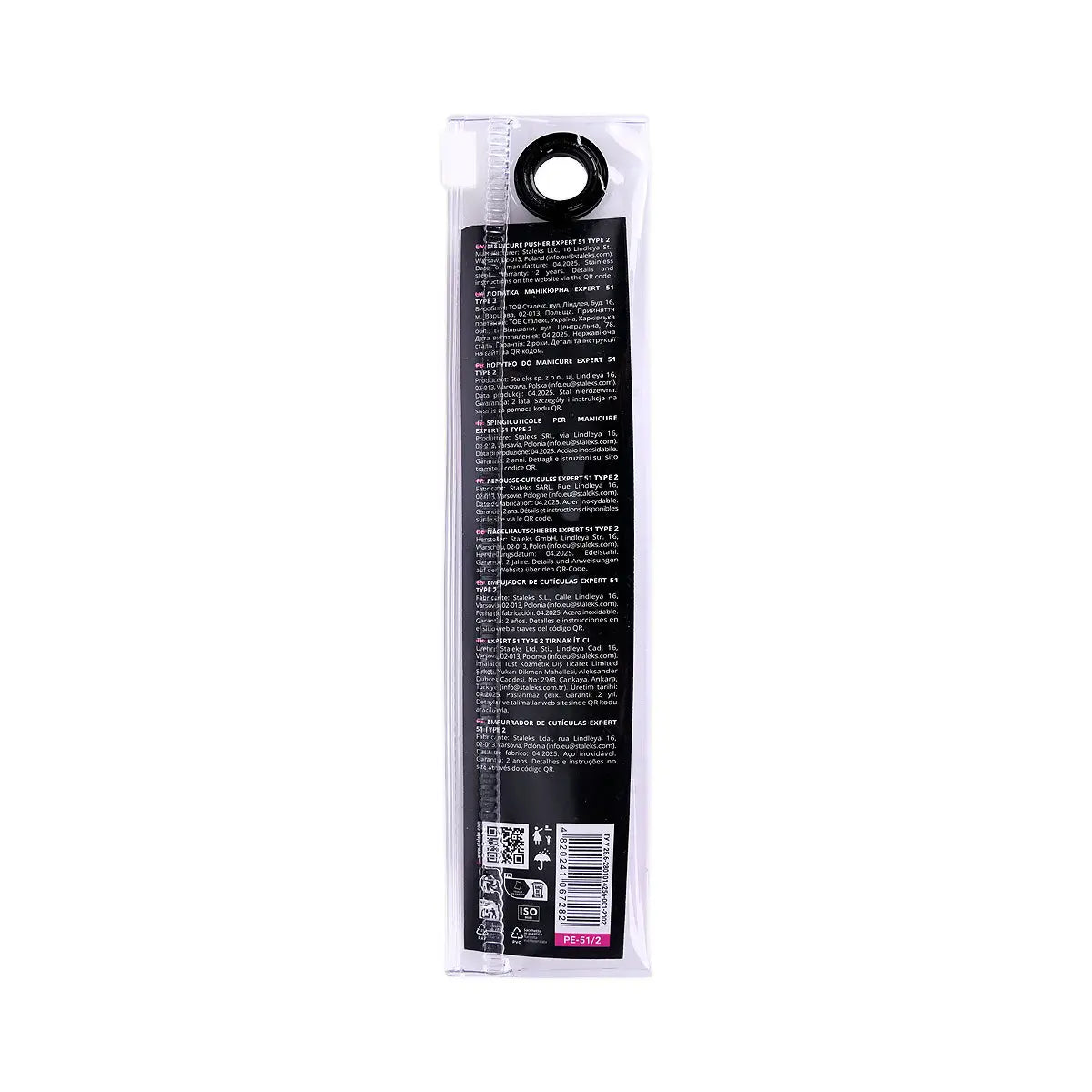2-Staleks Pro Manicure Pusher Expert 51/2 +1