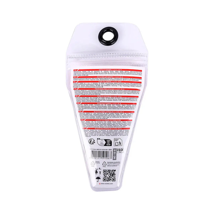 60834-Staleks Cuticle Nippers Classic 10/8 +2