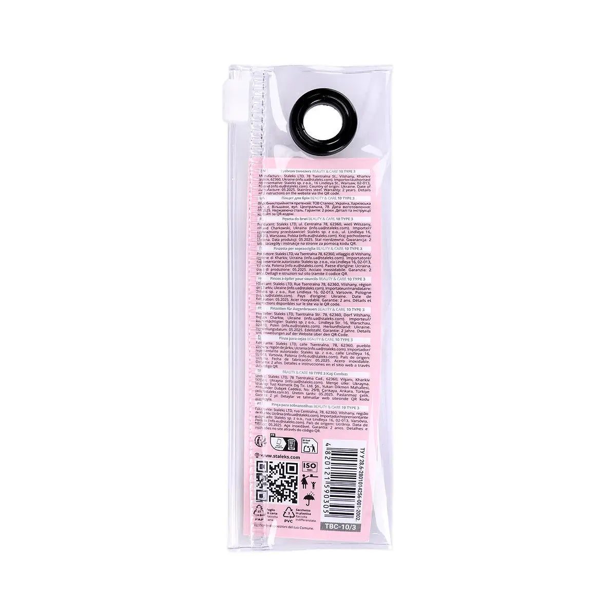 2-Staleks Wild Beveled EyeBrow Tweezers 10/3 +1