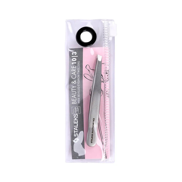 60847-Staleks Wild Beveled EyeBrow Tweezers 10/3