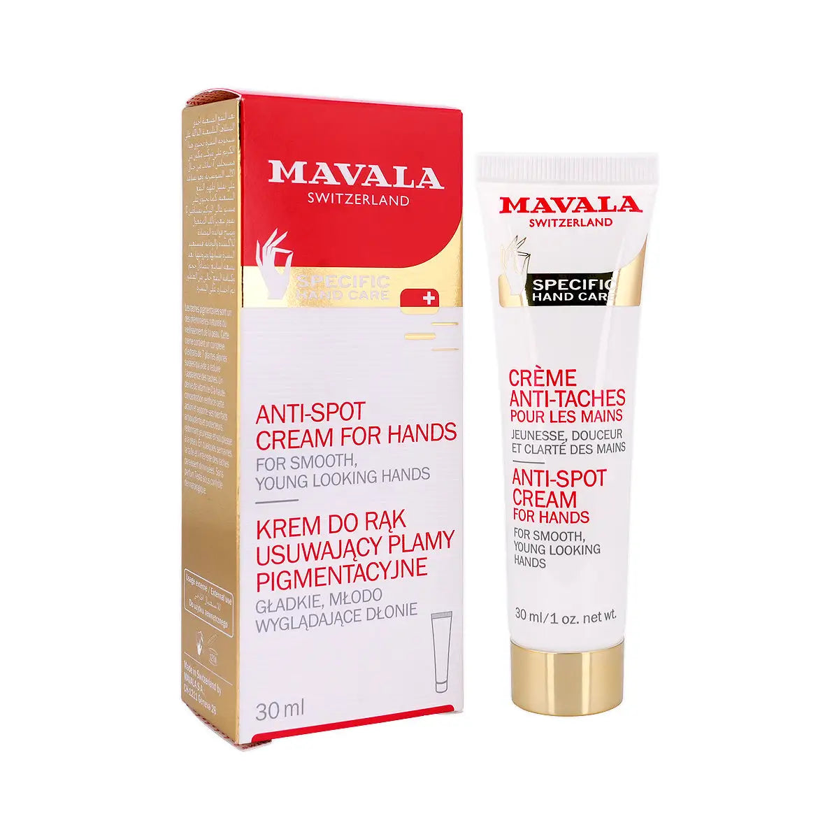 4-Mavala Anti-Spot Cream For Hands 30ml +3