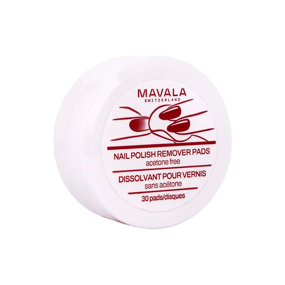 2-Mavala Nail Polish Remover 30 pads +1