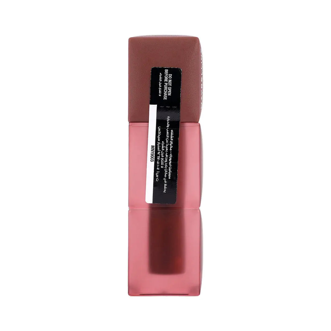60863-Maybelline Super Stay Teddy Tint Lipstick 115-Coffee Date +3