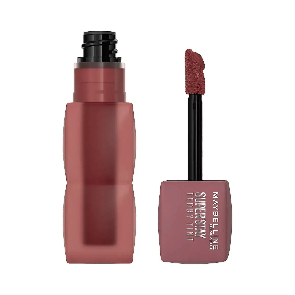 1-Maybelline Super Stay Teddy Tint Lipstick 100-Kitten Heel