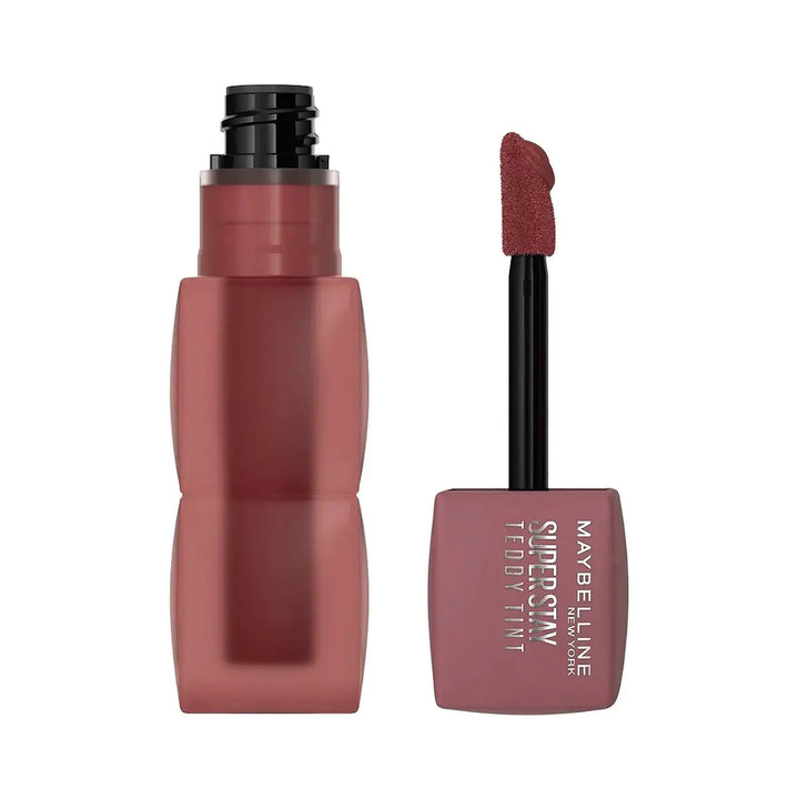 60865-Maybelline Super Stay Teddy Tint Lipstick 100-Kitten Heel