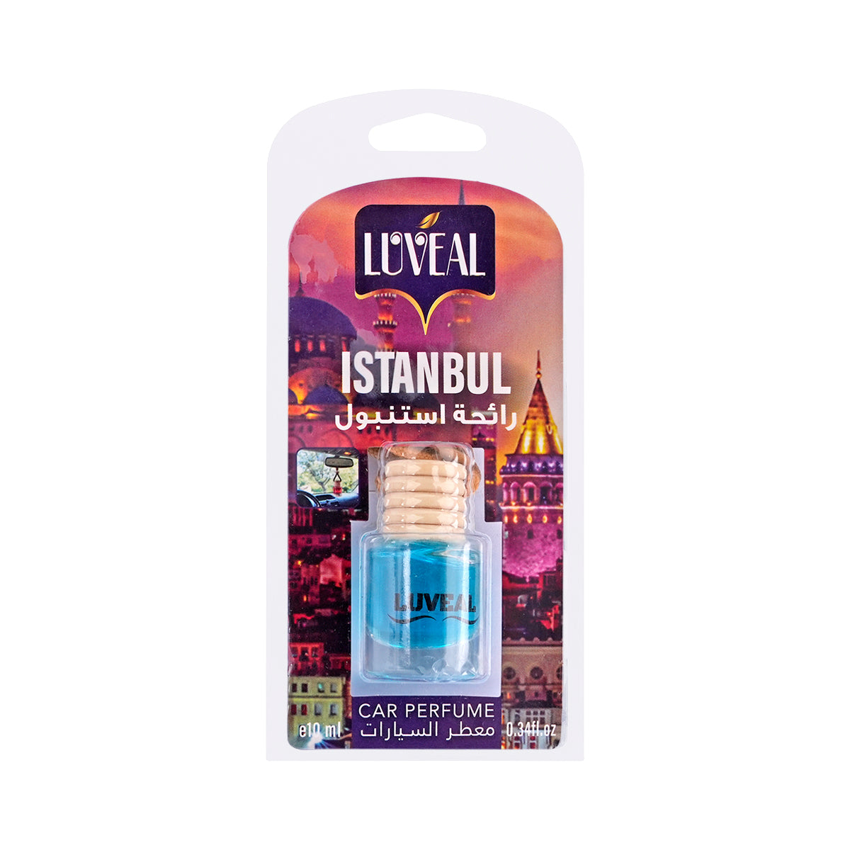 1-Luveal Car Perfume 10ml-Istanbul