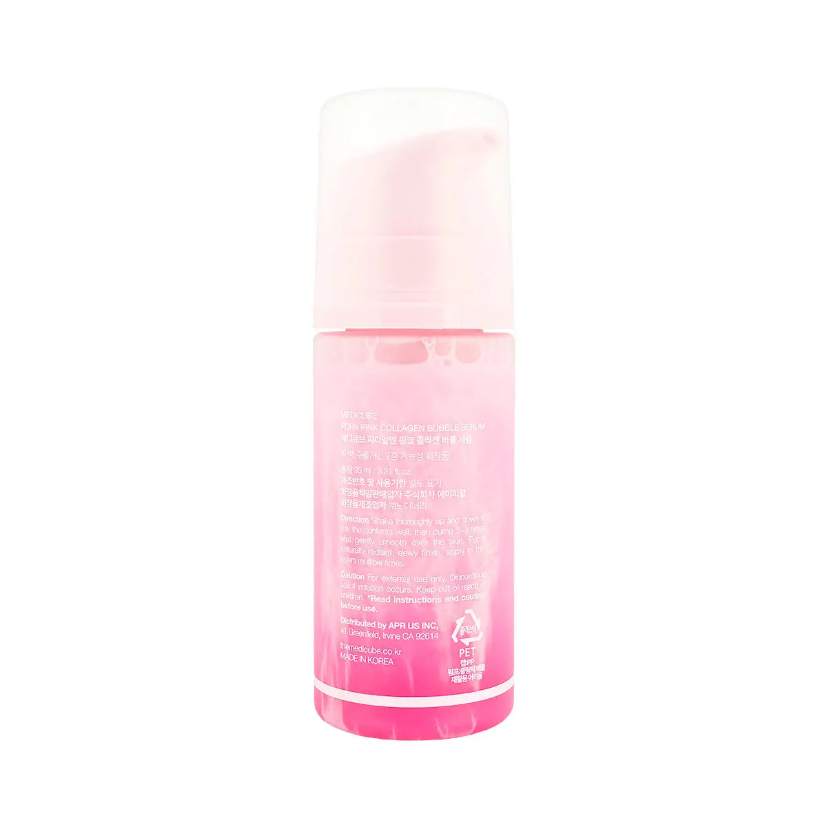 Medicube PDRN Pink Collagen Bubble Serum 95ml