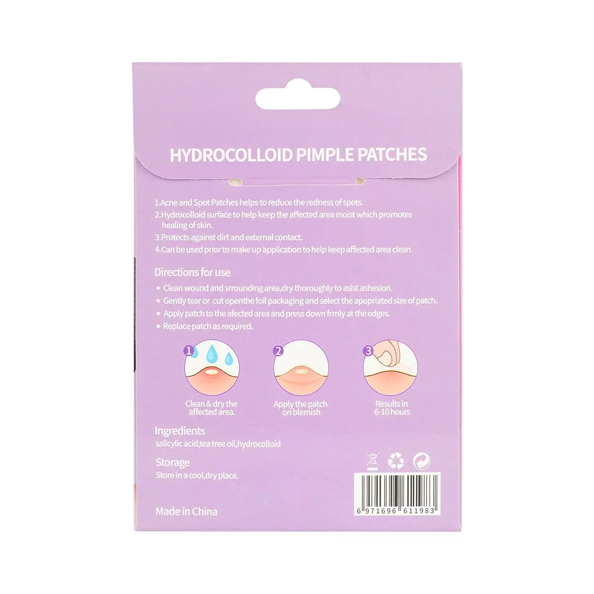 Black & Brown Acne 20 Patches